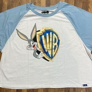 Warner Bros. 100th celebration Bugs Bunny oversize crop woman’s T-shirt size M